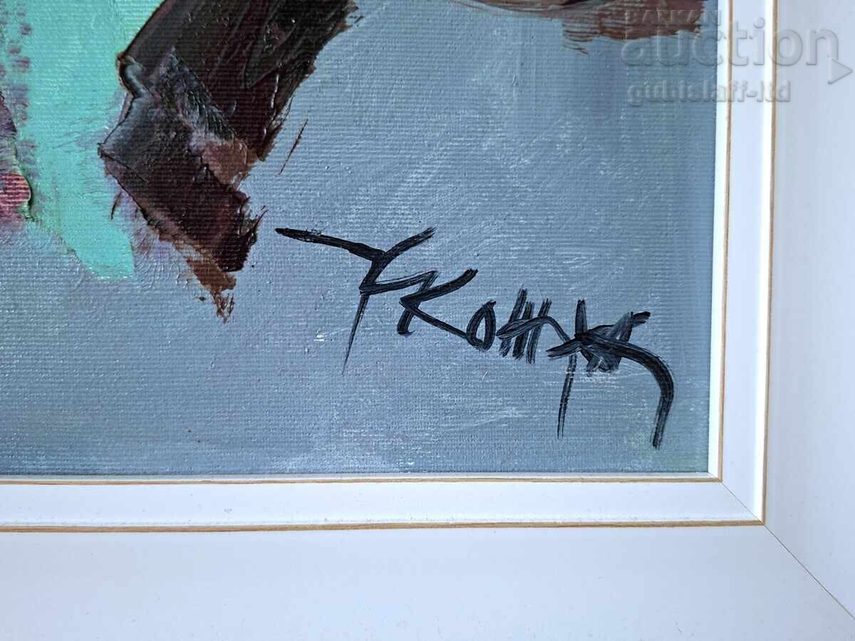 Аукцион Картина "Рибарско селище", худ. Ж. Кожухаров, 2020 г. Аукцион Картина "Рибарско селище", худ. Ж. Кожухаров, 2020 г.