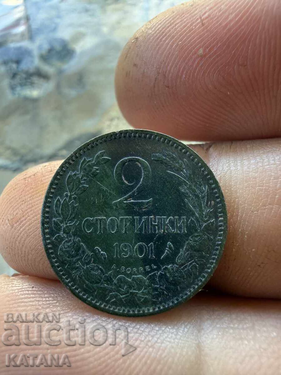 2 cenți 1901