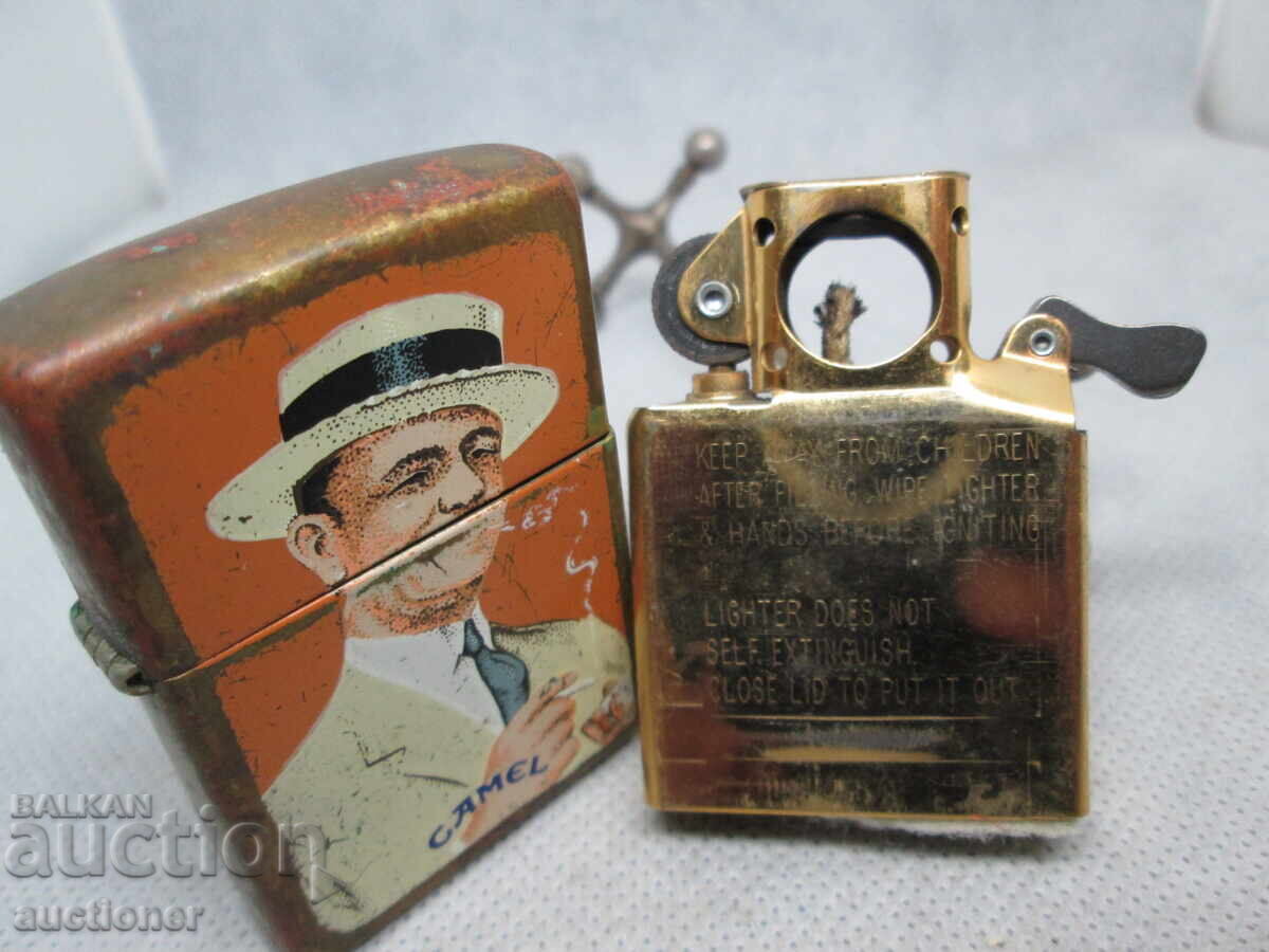 Brichetă de colecție retro veche ZIPPO CAMEL - 6