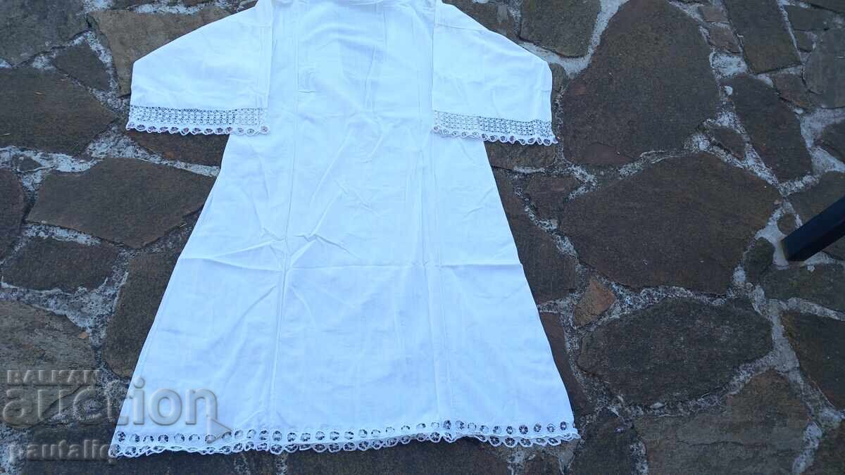 IE FEMINEASCĂ DIN KÜSTENDIL PENTRU COSTUM POPULAR, KENAR, DANTELĂ - 7