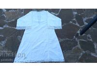 KYUSTENDIL WOMEN'S FOLK COSTUME SHIRT KENAR LACE