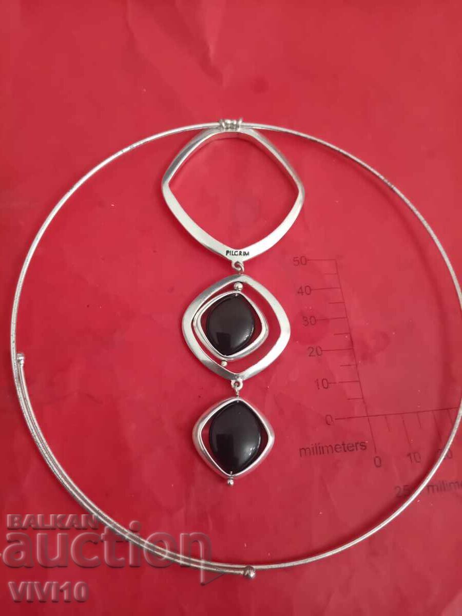 Colier vintage cu onix, Pilgrim