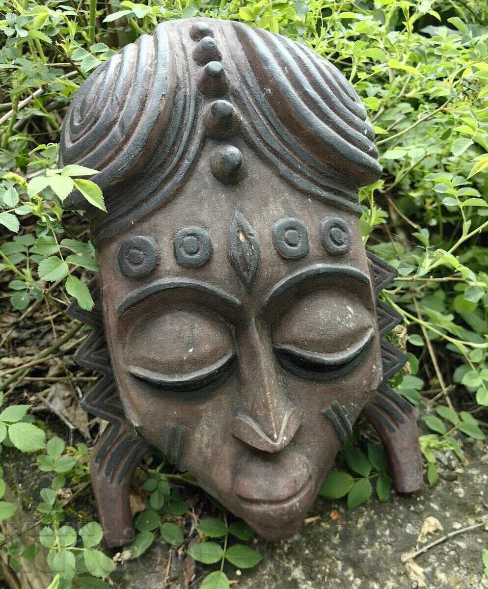 Livrarea MASCĂ VECHE SCULPTURĂ FIGURINĂ MAYA ATECI INCAȘI INDIENI