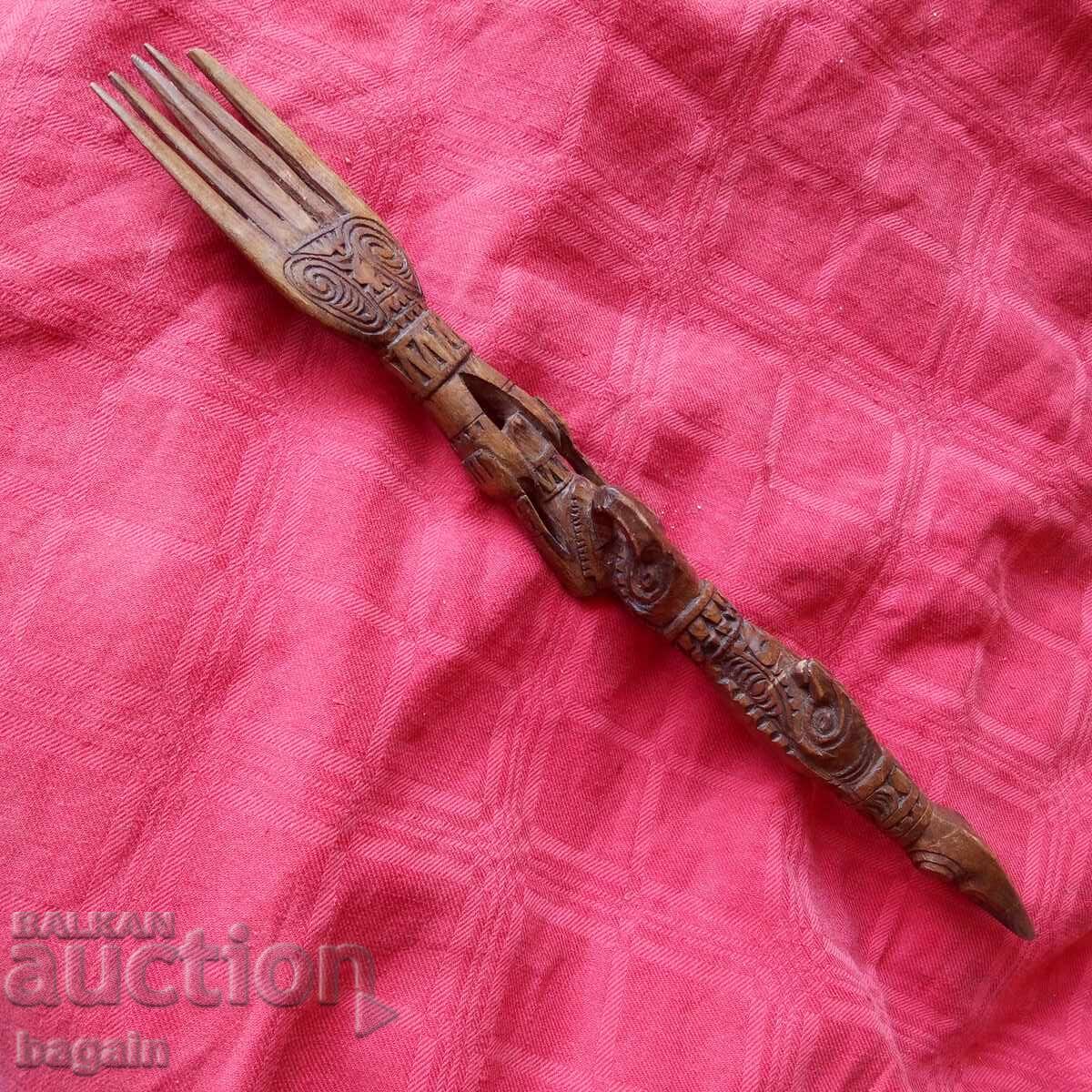 Unique carving.