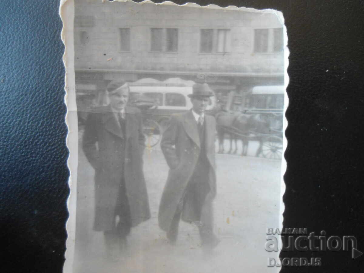 Old photograph, 12.XII.1937, St. Nedelya Square, Sofia
