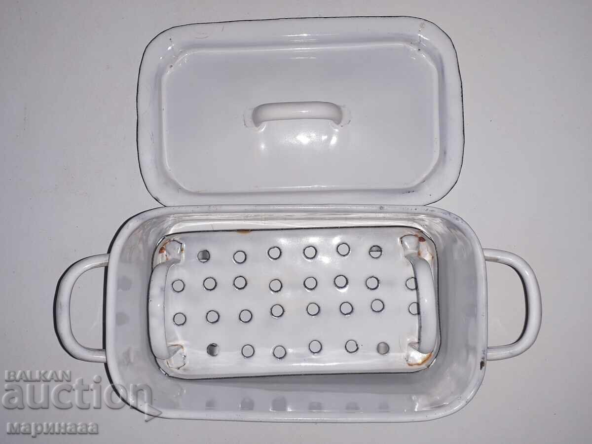 VECHI STERILIZATOR EMAILAT. AL DOILEA RĂZBOI MONDIAL