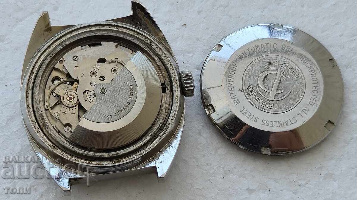 TRESSA AUTOMATIC SWISS MADE RARE WORKING NO WARRANTY BZC! - 5