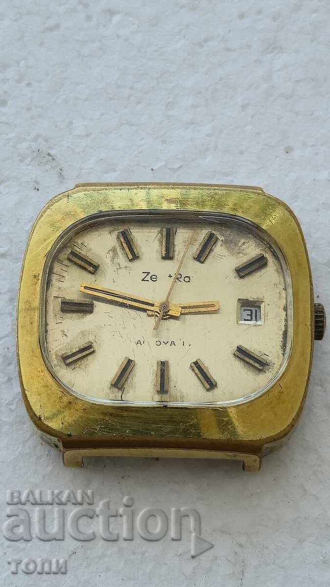 ZENTRA AUTOMATIC SWISS MADE RARE GOLD PLATED DOES NOT WORK BZTs!!