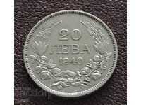 20 leva 1940 Boris al III-lea . K -1