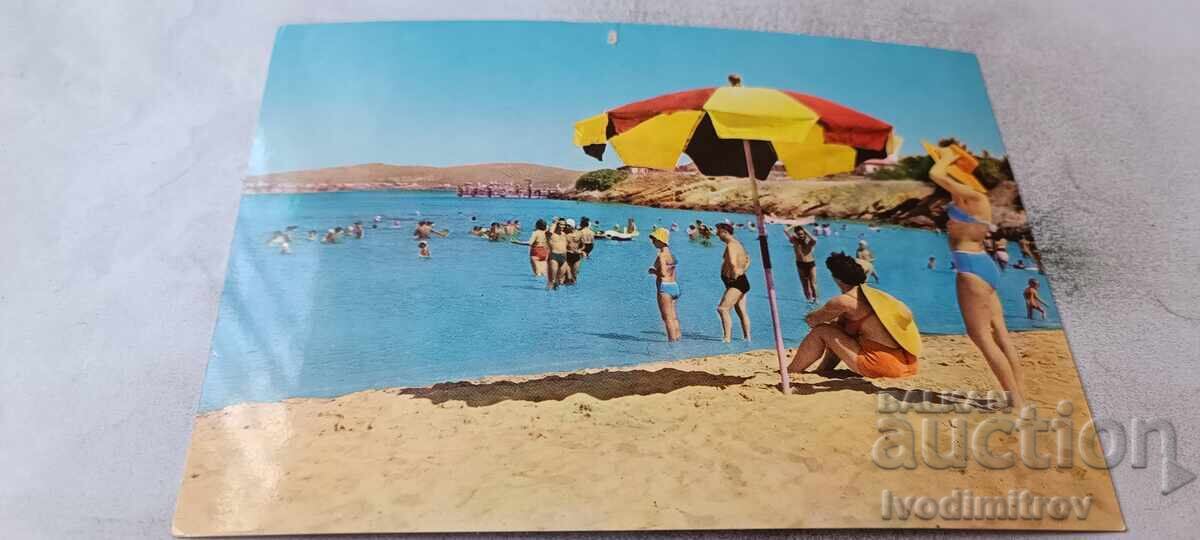 Καρτ ποστάλ Κίτεν Η παραλία 1970