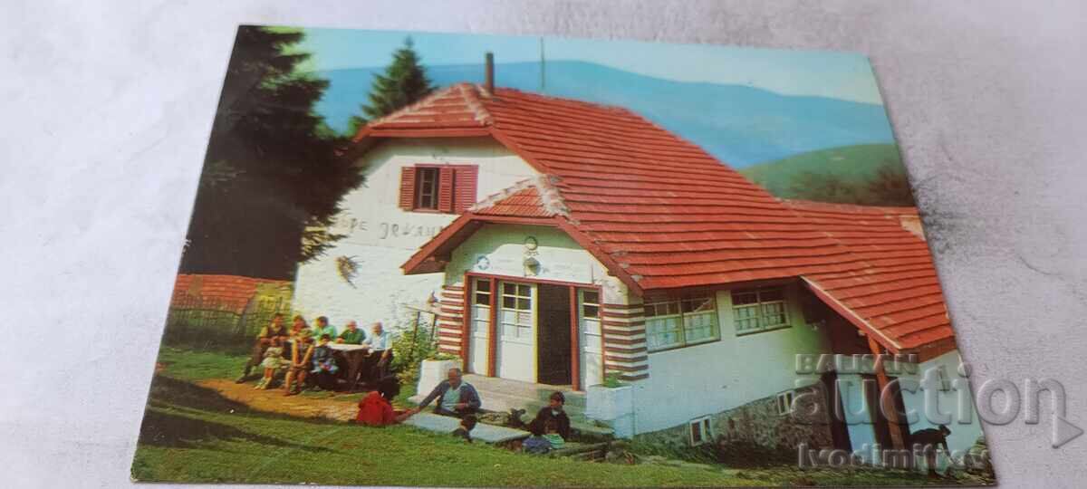 Postcard Georgi Benkovski Hut near Teteven 1981