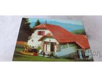Postcard Georgi Benkovski Hut near Teteven 1981