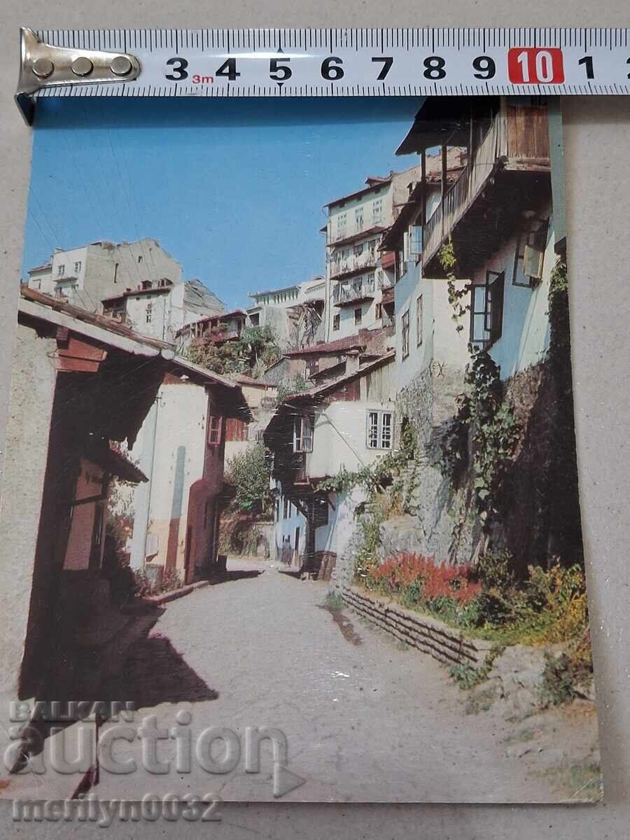 Снимка пощенска картичка Търново 1972 г улица Гурко - 6 Снимка пощенска картичка Търново 1972 г улица Гурко - 6