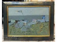 Stoil Mirchev - „Mare” - culori în ulei - înrămat