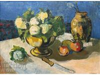 Sergey Petrov - "Still Life" - oil paints - signed