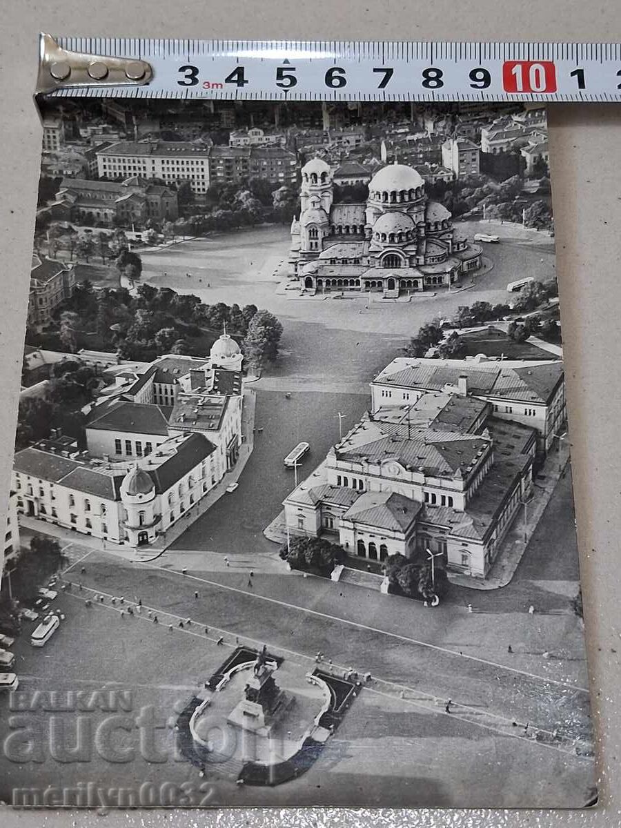 Снимка пощенска картичка София 1966г Народното събрание - 6 Снимка пощенска картичка София 1966г Народното събрание - 6