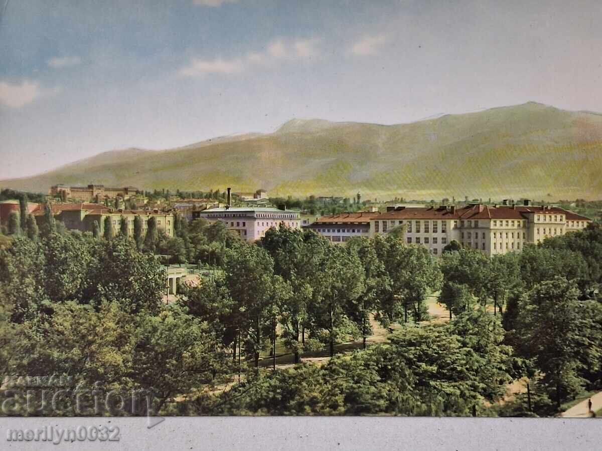 Carte poștală foto Sofia 1968 Vitosha Carte poștală foto Sofia 1968 Vitosha