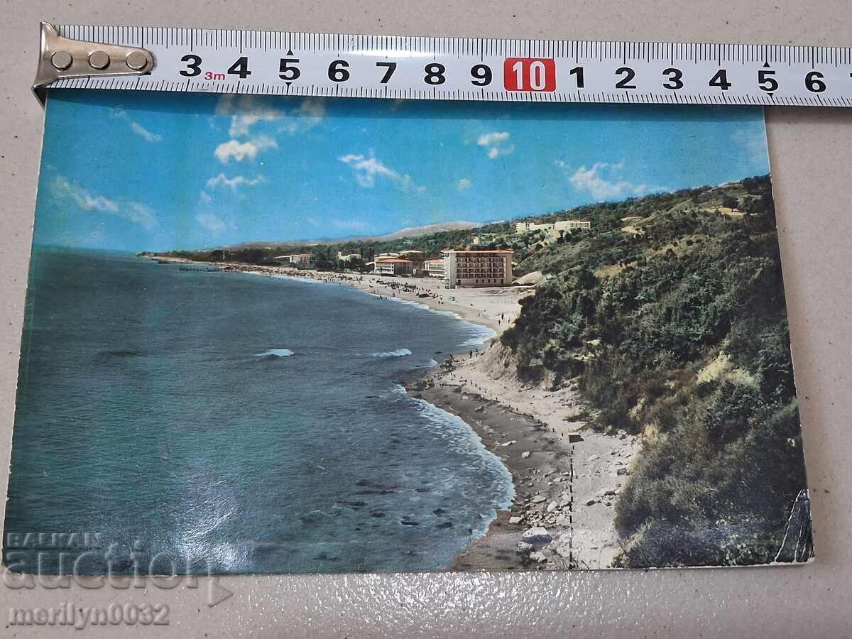 Carte poștală foto Varna 1962 Nisipurile de Aur - 5