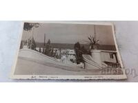 Пощенска картичка Варна Баните 1936
