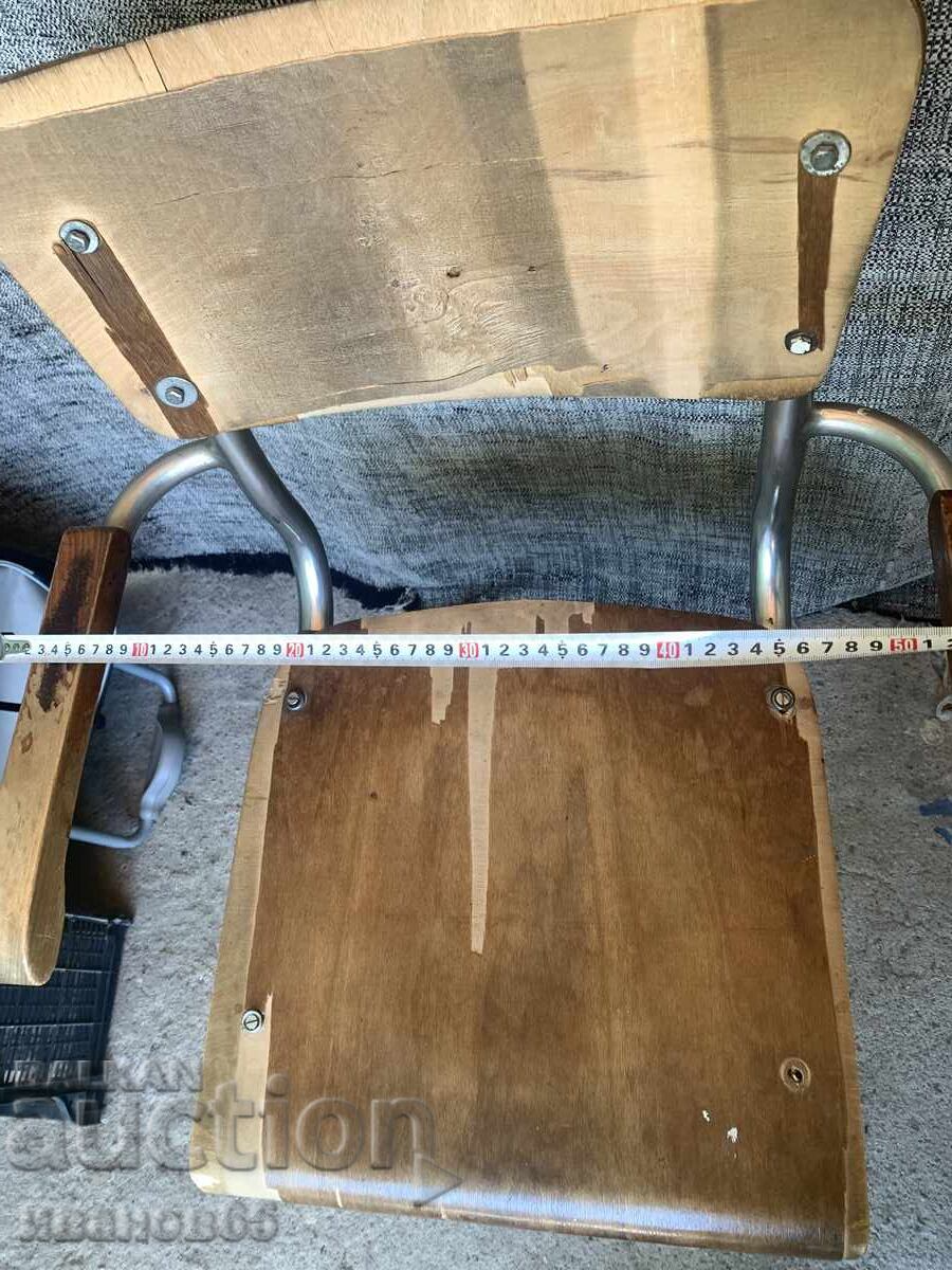 Παράδοση Καρέκλα vintage Thonet S43 με μπράτσα, σχεδιασμένη από τον Mart Stam
