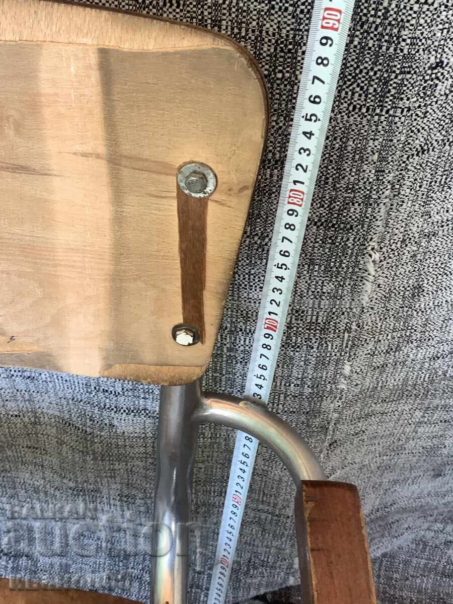 Καρέκλα vintage Thonet S43 με μπράτσα, σχεδιασμένη από τον Mart Stam - 6