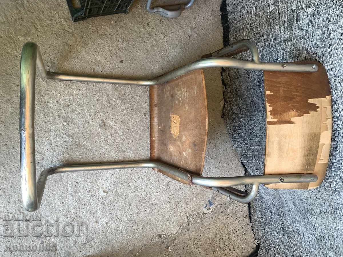 Καρέκλα vintage Thonet S43 με μπράτσα, σχεδιασμένη από τον Mart Stam - 7