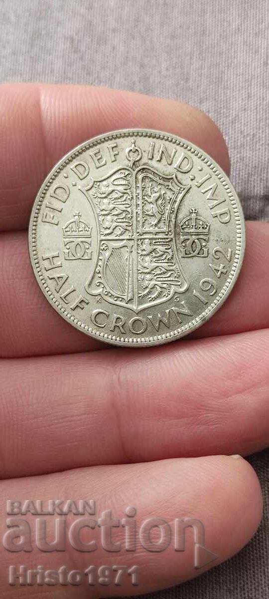 1/2 κορόνα 1942 με τιμή 23.00 €