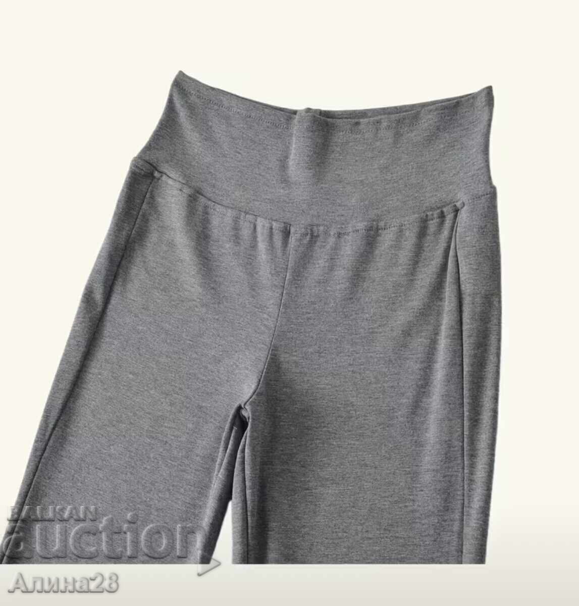 Pantaloni de damă cu talie înaltă, evazați, mărimea L - 5 Pantaloni de damă cu talie înaltă, evazați, mărimea L - 5