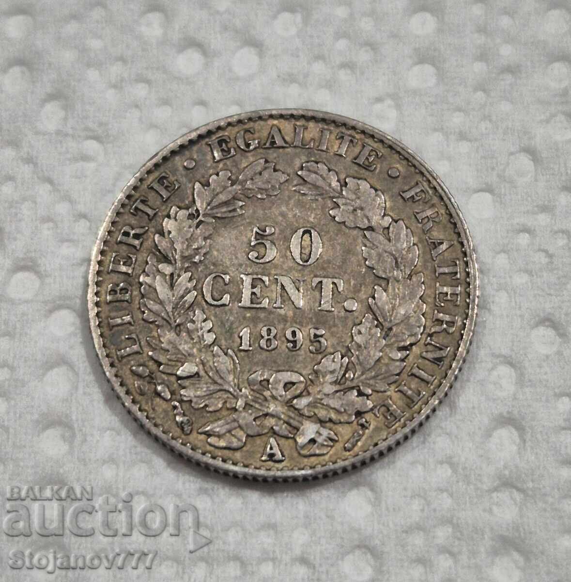 50 centime 1895 50 centime 1895