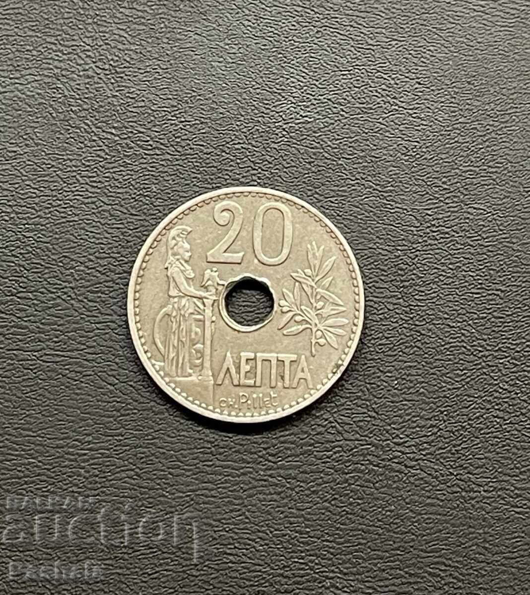 Grecia 20 leptă 1912