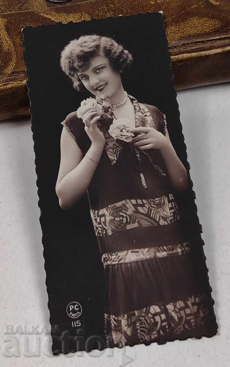CU OCAZIA NOULUI AN 1934 CARTE POȘTALĂ VECHE