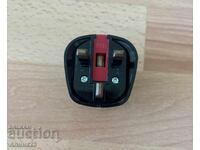 Adaptor EU Schuko la ștecher englezesc