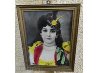 REPRODUCERE A UNUI TABLOU VECHI DIN SECOLUL AL XIX-LEA CU RAMĂ