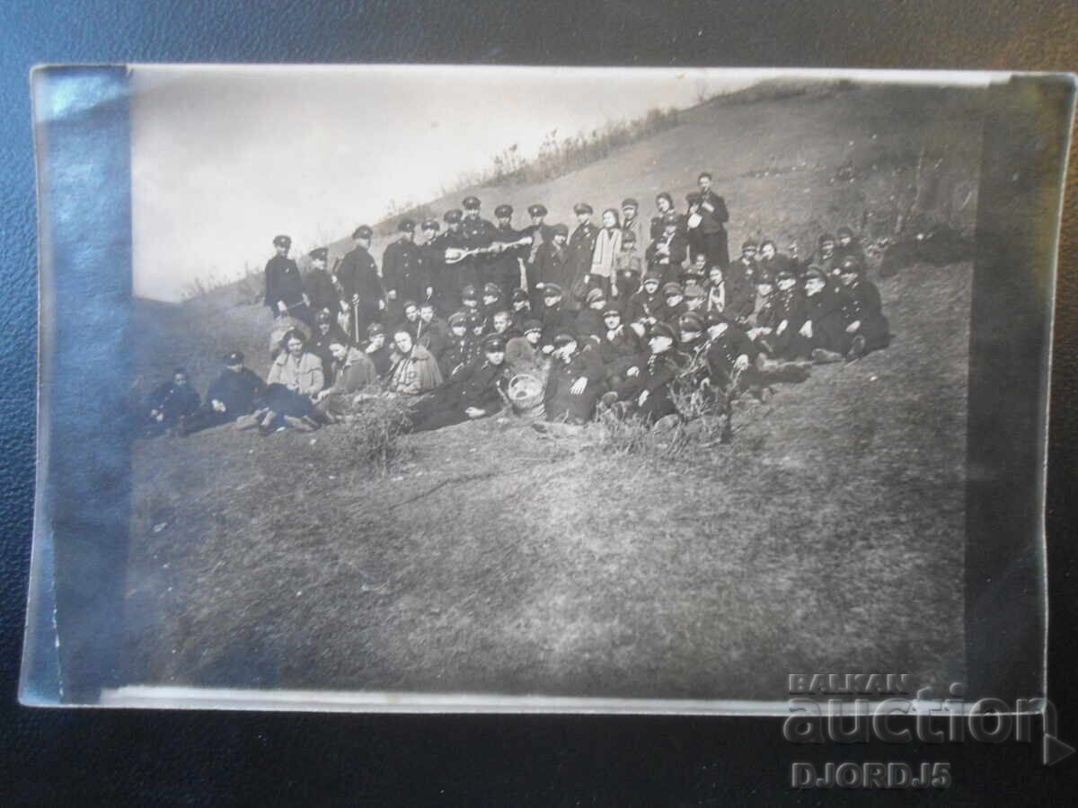 Fotografie veche, martie 1926, satul Vabel, regiunea Nicopole