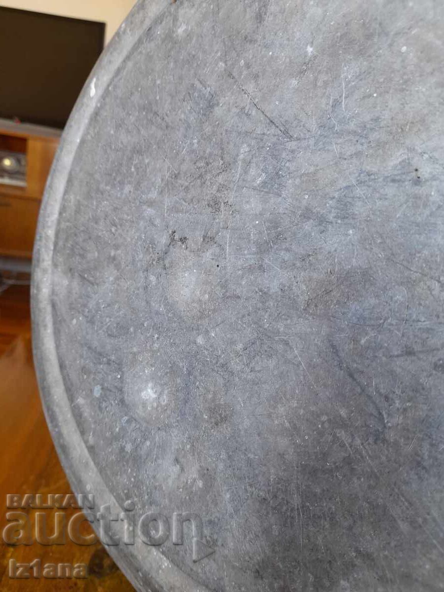Old aluminum pot - 6