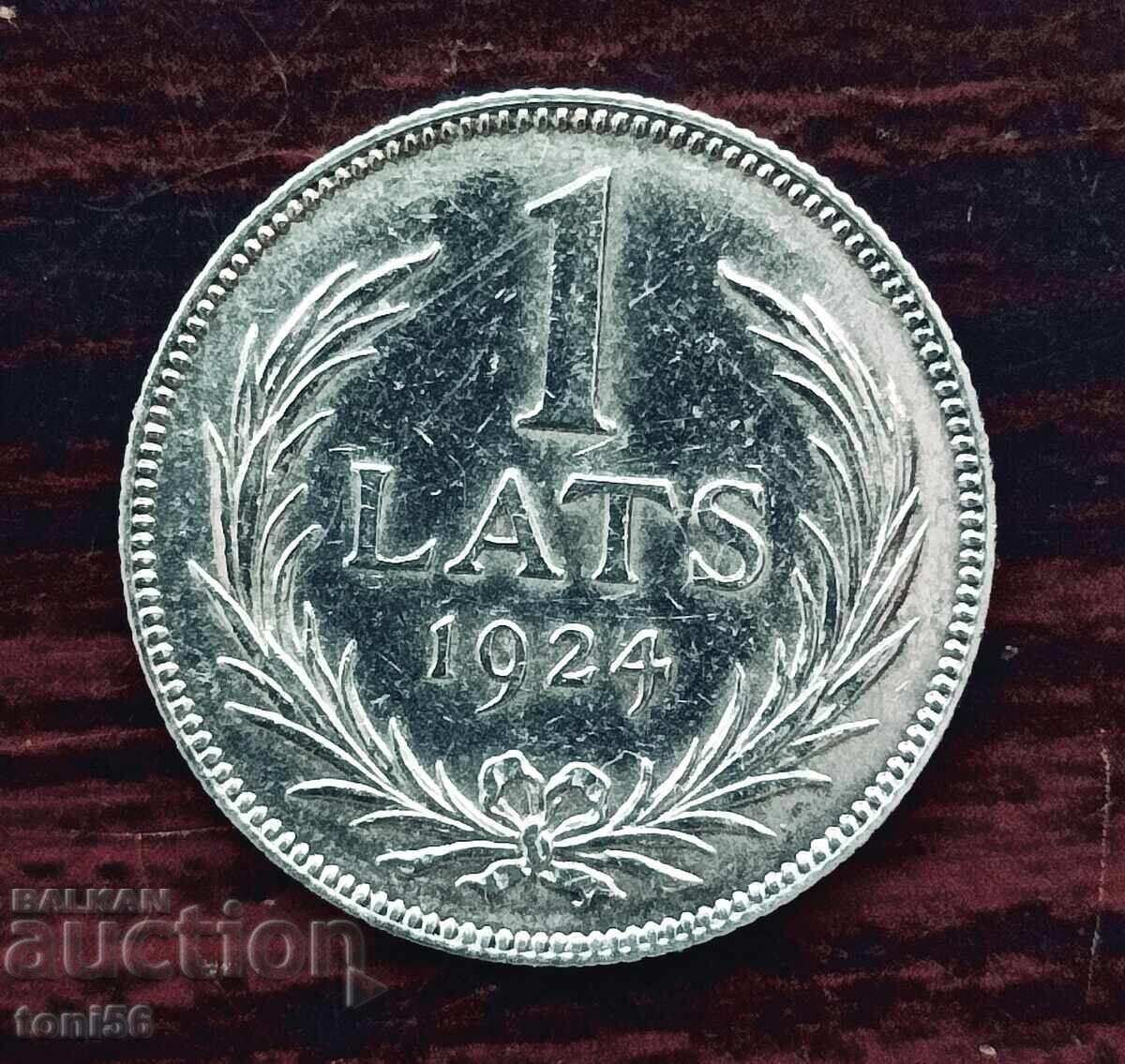 Λετονία 1 λατ 1924 UNC