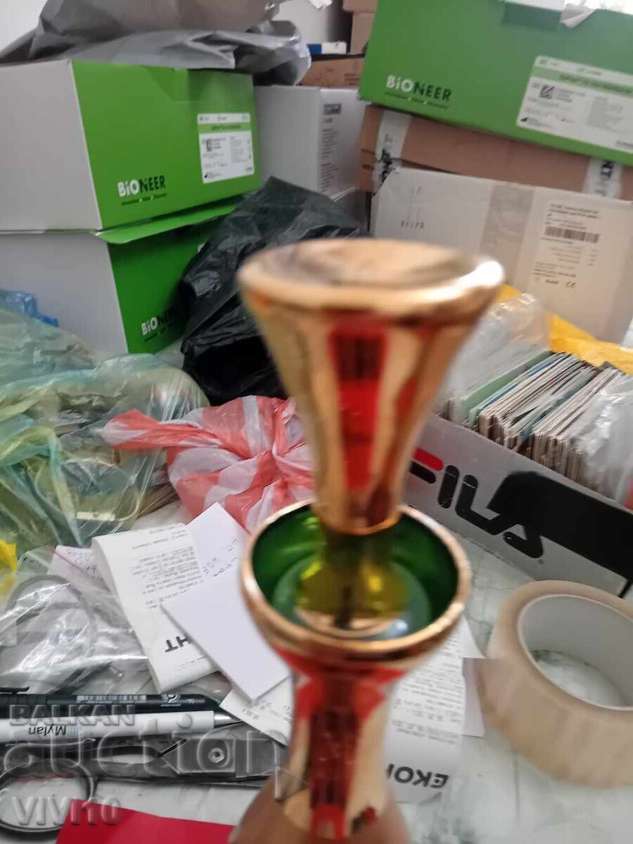 Licitație Serviciu antic, sticlă și 6 pahare Bohemia