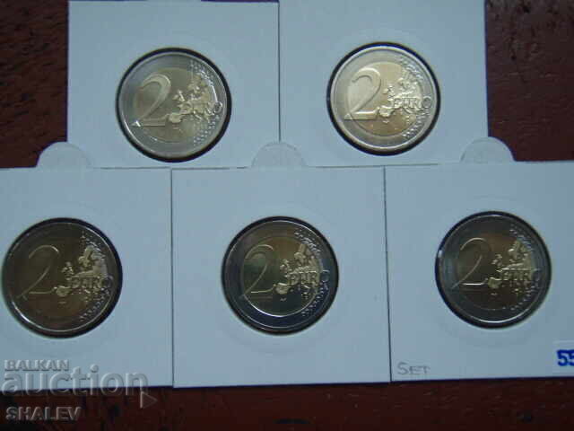 2 Euro 2015 Germany A, D, F, G, J "Hessen" Germany - 2 euro - 6