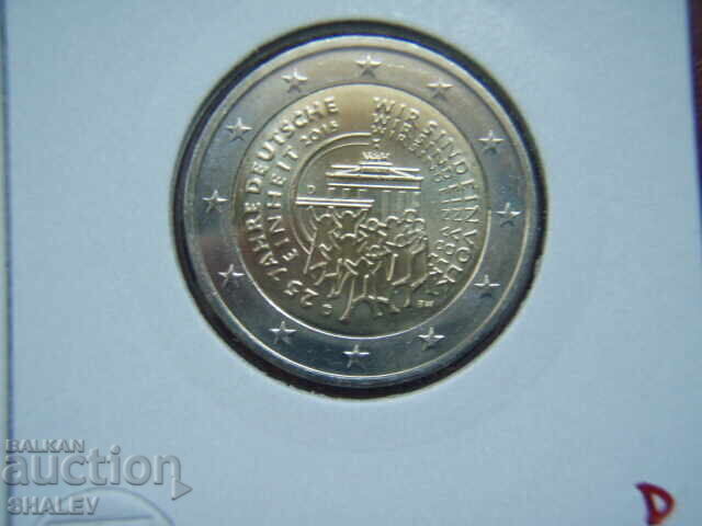 Licitație 2 Euro 2015 Germania A, D, F, G, J „25 ani” Germania 2 euro