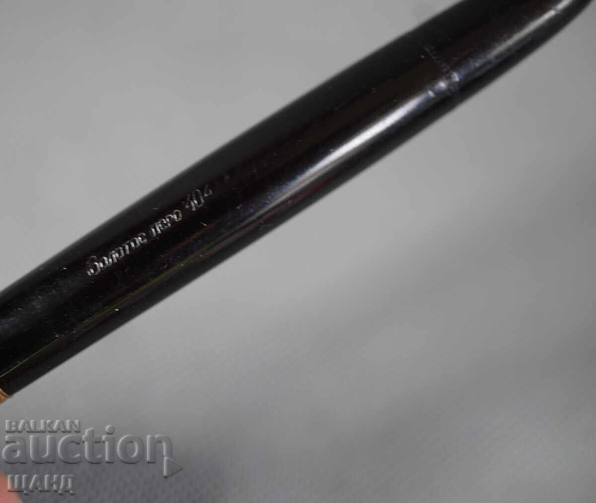MOSCOW Old Russian fountain pen with a gold nib with box - 6