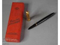 MOSCOW Old Russian fountain pen with a gold nib with box