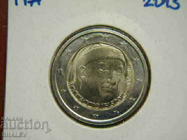 2 euro 2013 Italy "Boccaccio" (1) /Italy/ - Unc (2 euro) with price € 5.89 | 11.52 BGN