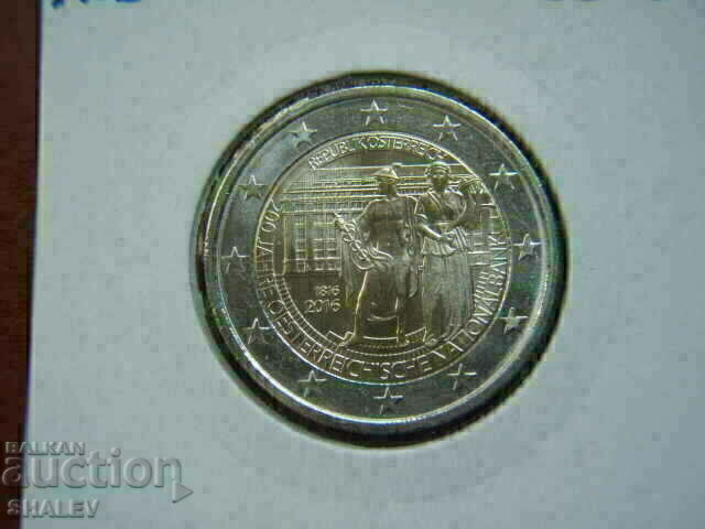 Auction  2 euro 2016 Austria "200 years Bank" /Austria/ - Unc (2 euro)