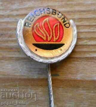 "Reichsbund" Badge (Gilded and Enamel) - Germany