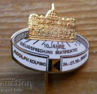 Badge "10 years beatification"