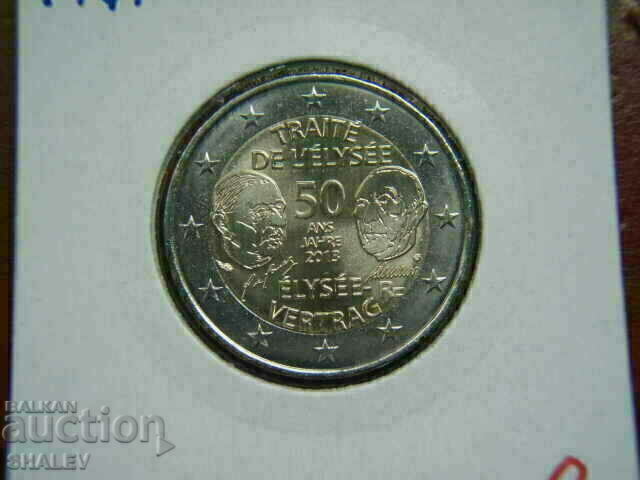 2 euro 2013 Franța „Elysee” (2) /Franța/ - Unc (2 euro) cu preț € 8.39 | 16.41 BGN