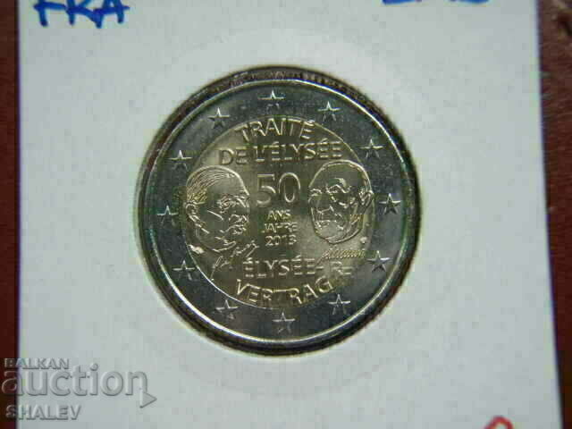 Licitație 2 euro 2013 Franța „Elysee” (2) /Franța/ - Unc (2 euro)