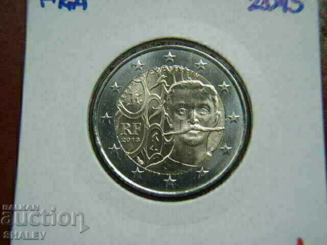 Licitație 2 euro 2013 Franța "Coubertin" (1) /Franța/ - Unc (2 euro)