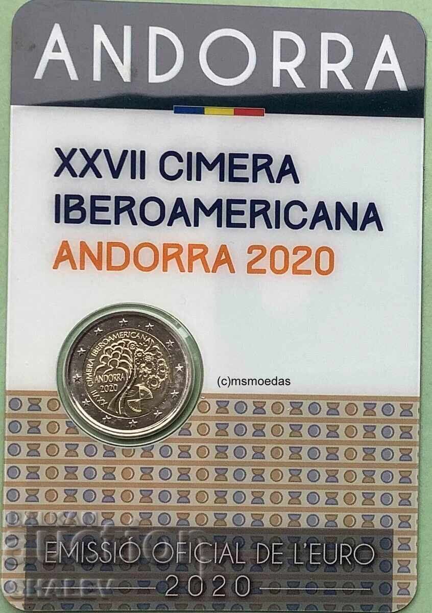 2 Euro 2020 Andorra "Iberamerica" (Andora) /1/- Unc (2 euro)