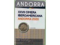 2 Ευρώ 2020 Ανδόρρα "Ιβηροαμερική" (Andora) /1/- Unc (2 ευρώ)